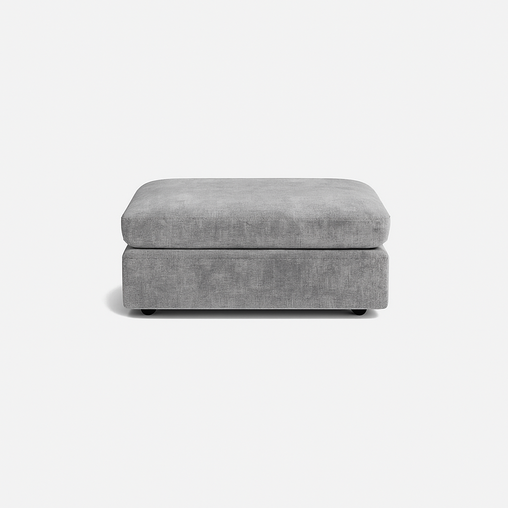 Falcon Chenille Fabric 5 Seater Wide Armrest Comfortable Luxurious Corner Sofa