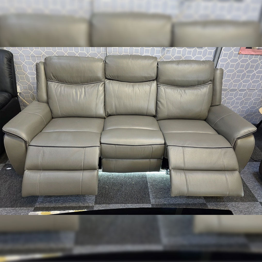 Parada Leather Electric Recliner Sofa 3+2 Seater Cooling-Cup Holders /Bluetooth/USB/C-Type/Led