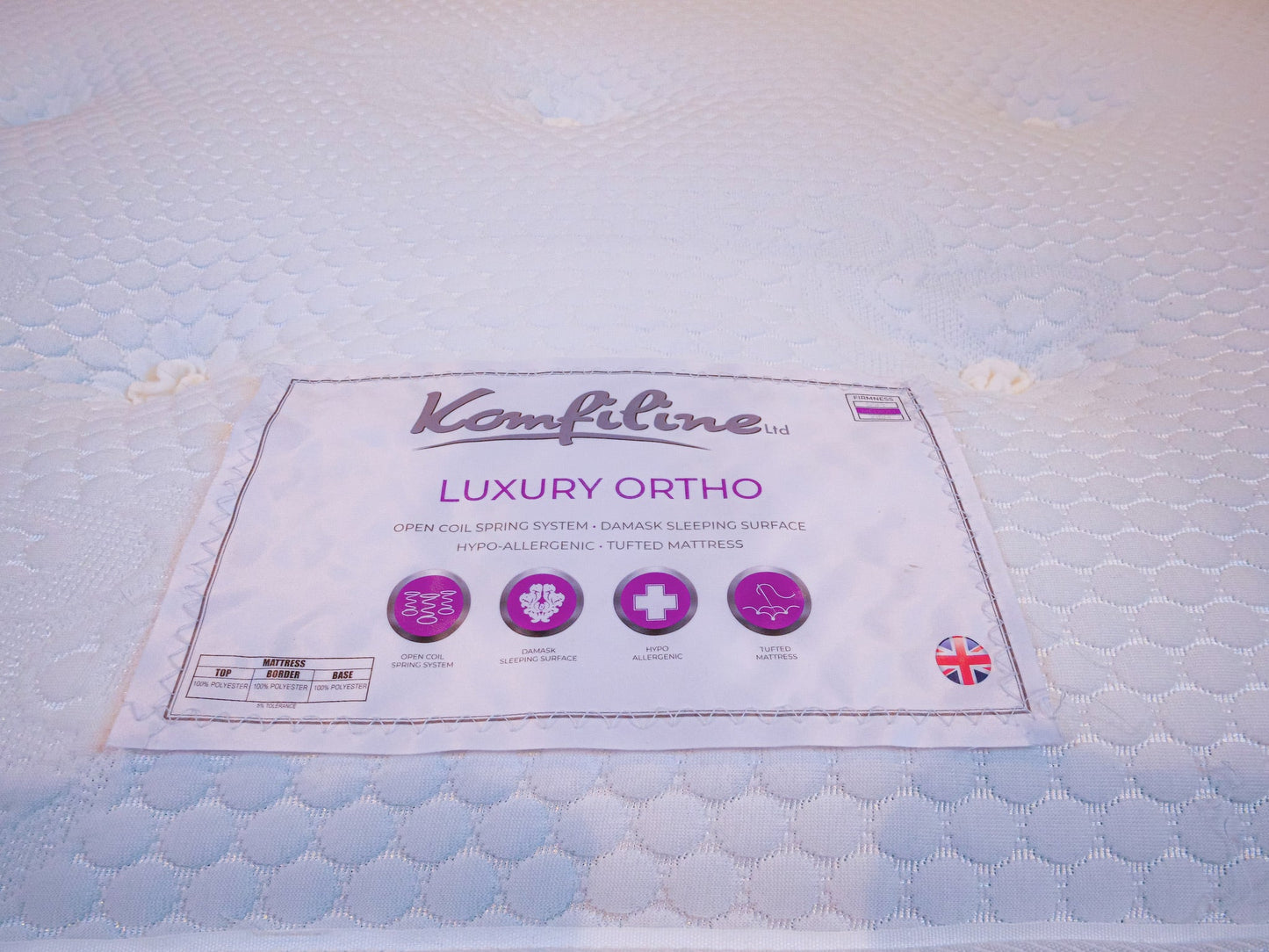 The Camden Bundle Divan Bed (Two Drawers)