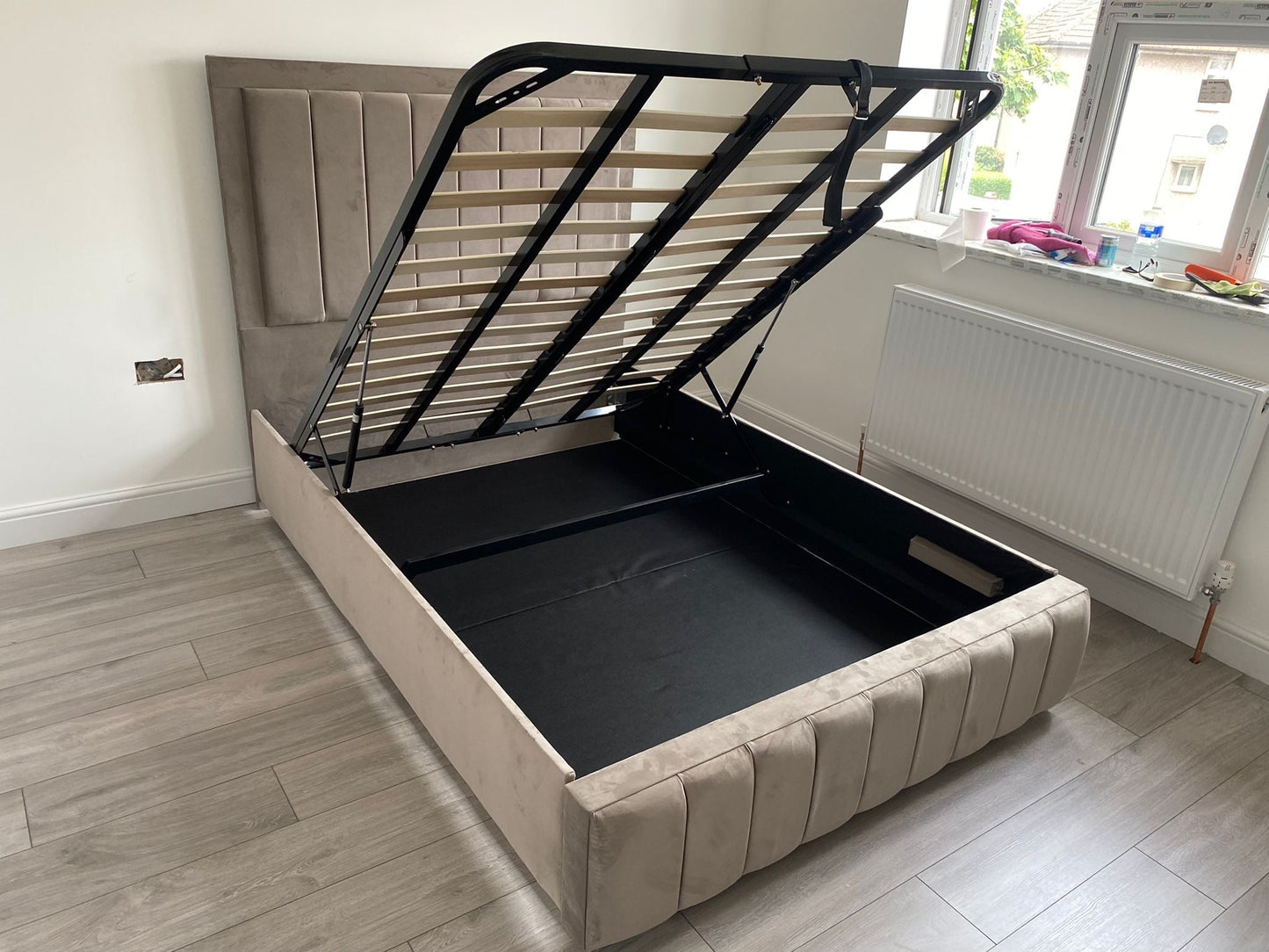 Shelley Bed Frame With End Lift Storage