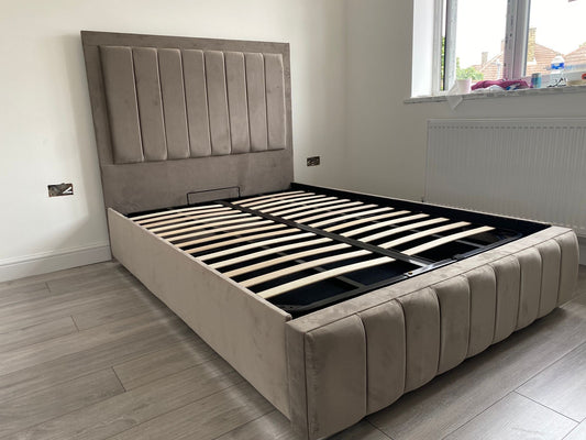 Shelley Bed Frame With End Lift Storage