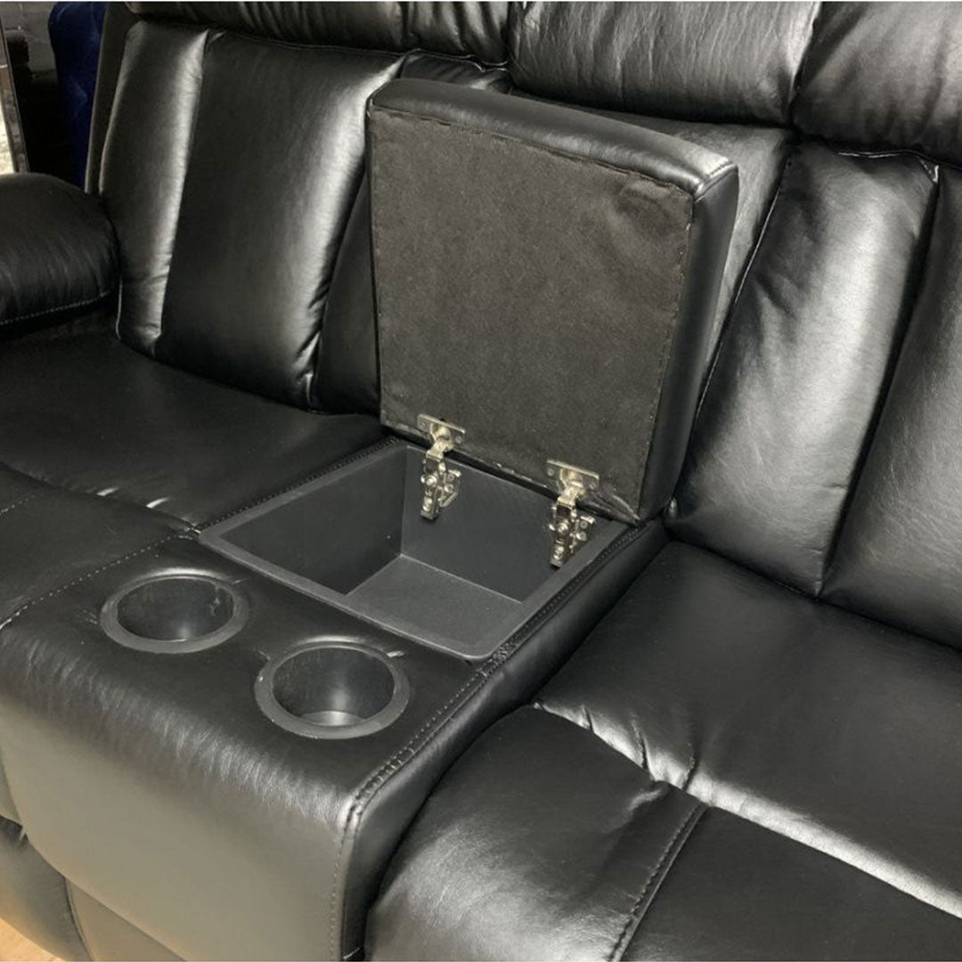 Vancouver Leather Recliner Sofa 3+2 Seater