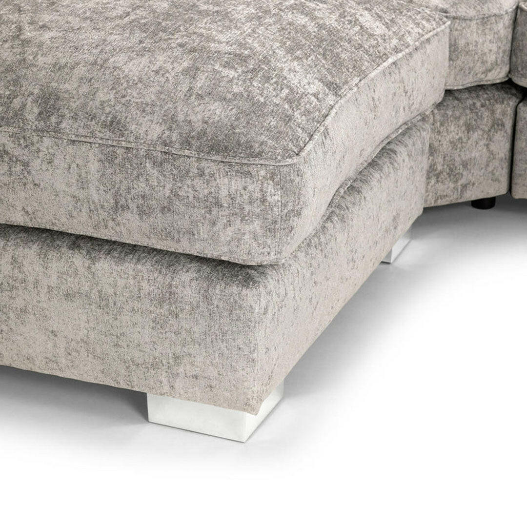 Bishop U Shape Sofa High Back Truffle