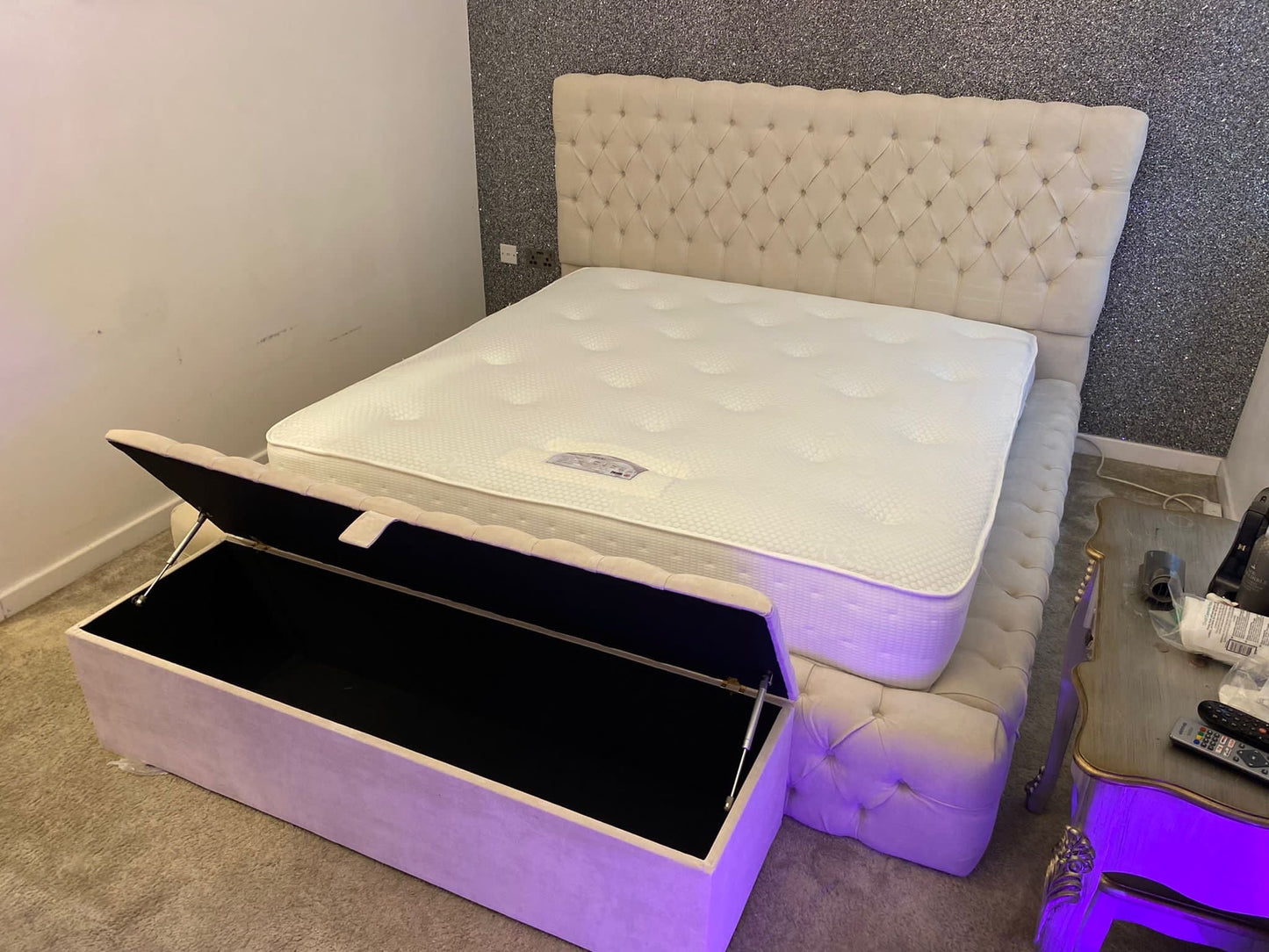 Signature Bed Frame With End Lift Storage