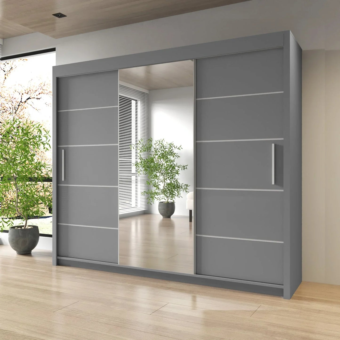 Lisboan Mirror Sliding Wardrobe