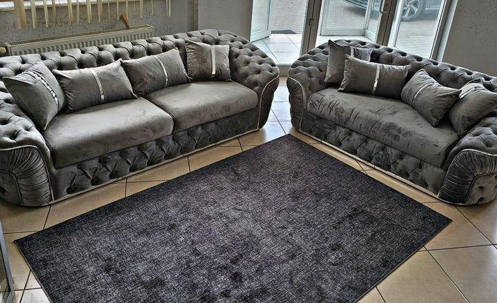 Ambassador Sofa Chesterfield Toronto Metal Trim Fabric