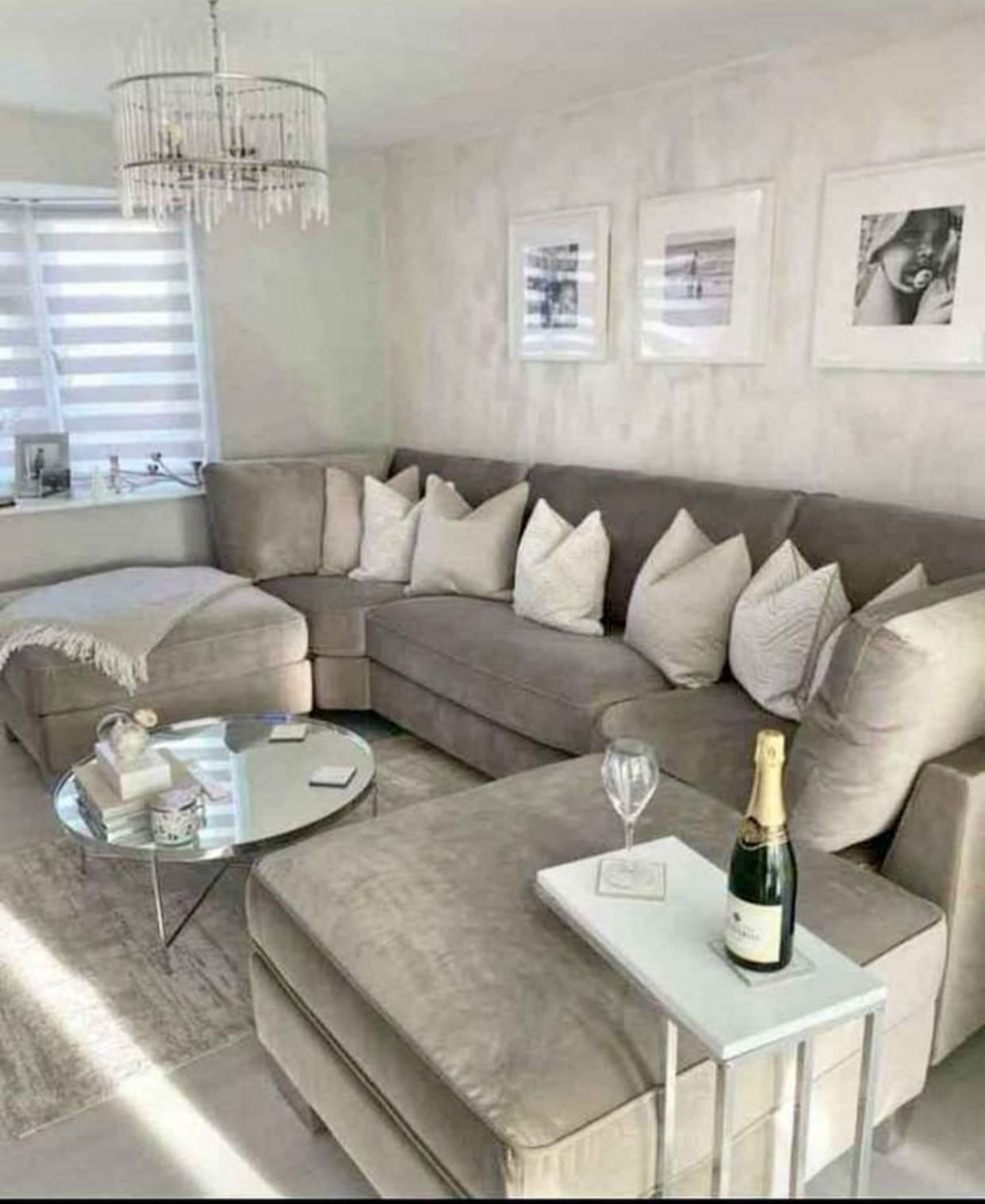 U shape sofa Large size ✅