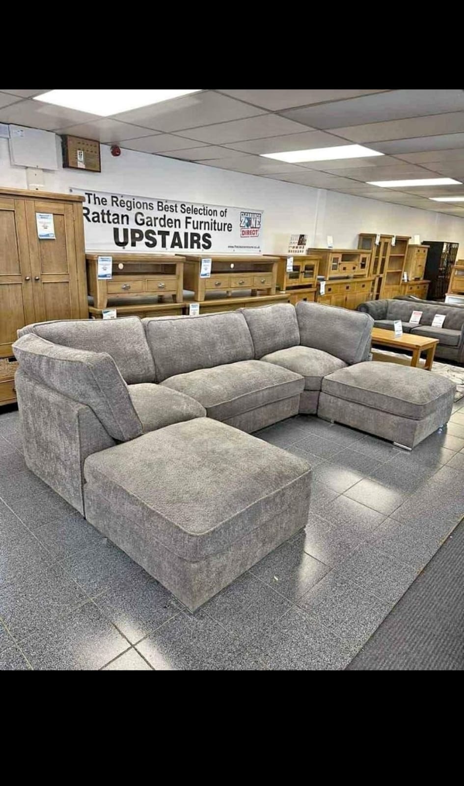 U shape sofa Large size ✅