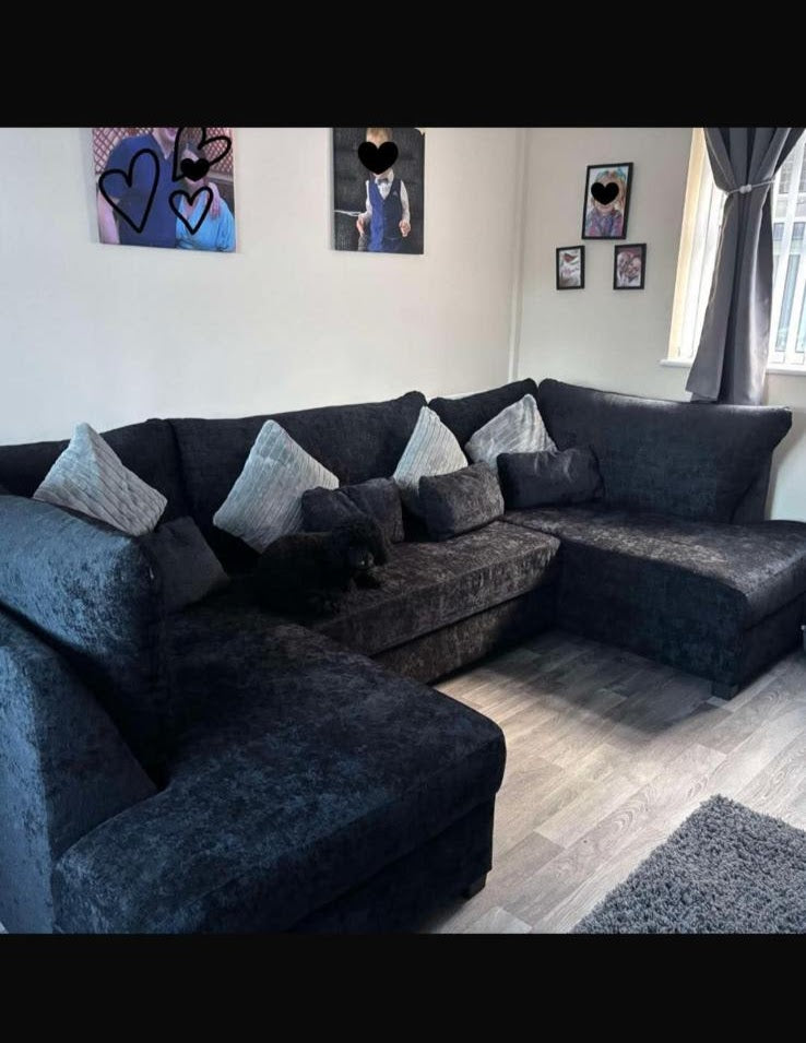 U Shape sofa Bed with Storage