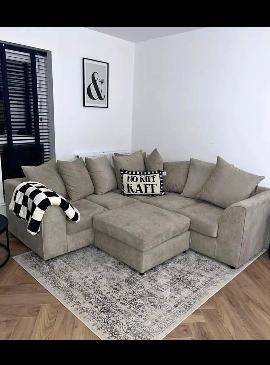 5 seater corner sofa