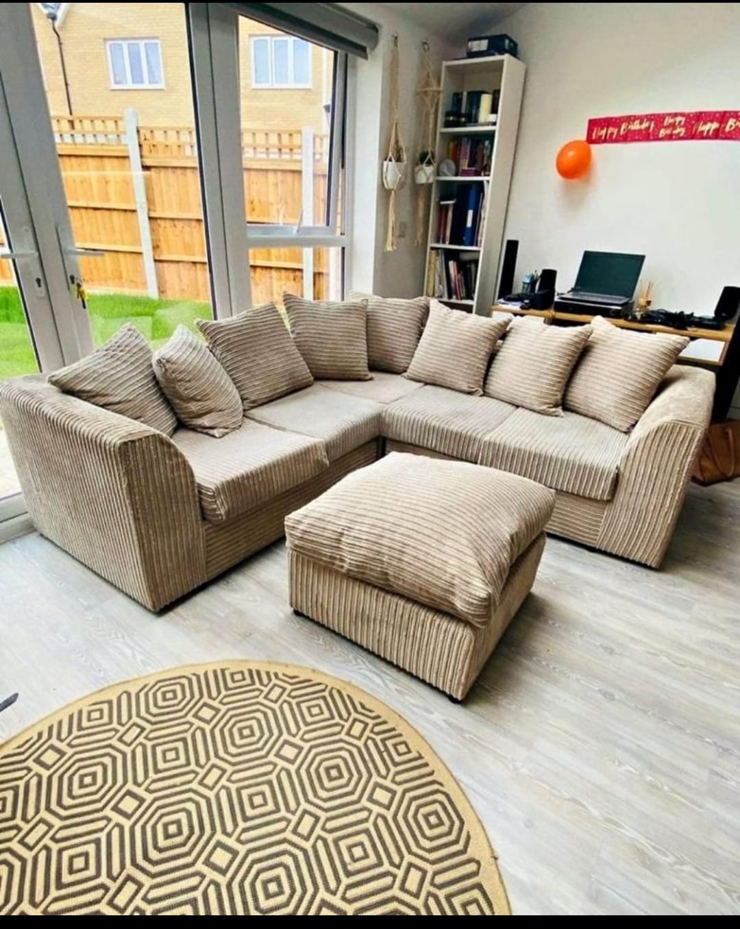 5 seater corner sofa