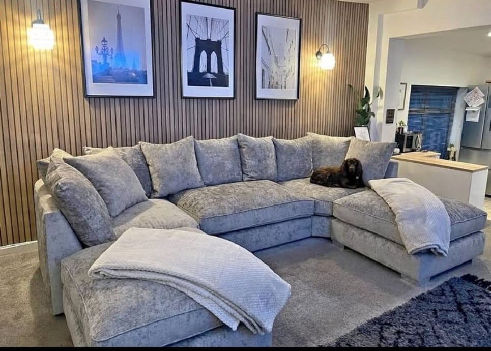 U shape sofa Large size ✅