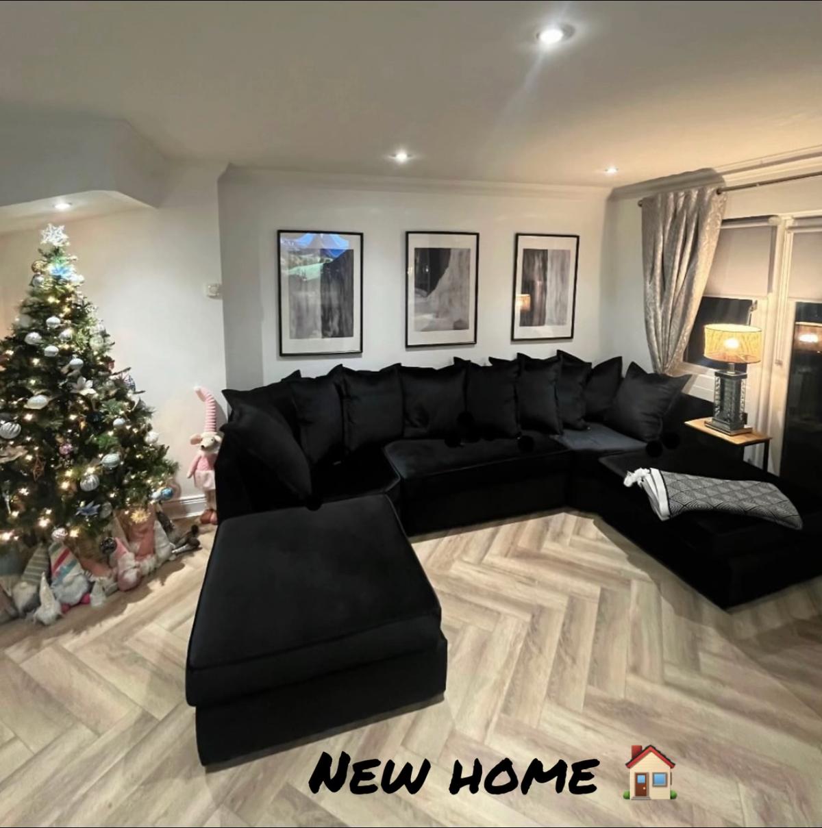 U shape sofa Large size ✅