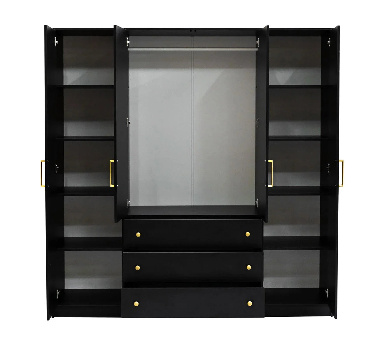 196cm Maine Wardrobe (Available in Black or White)