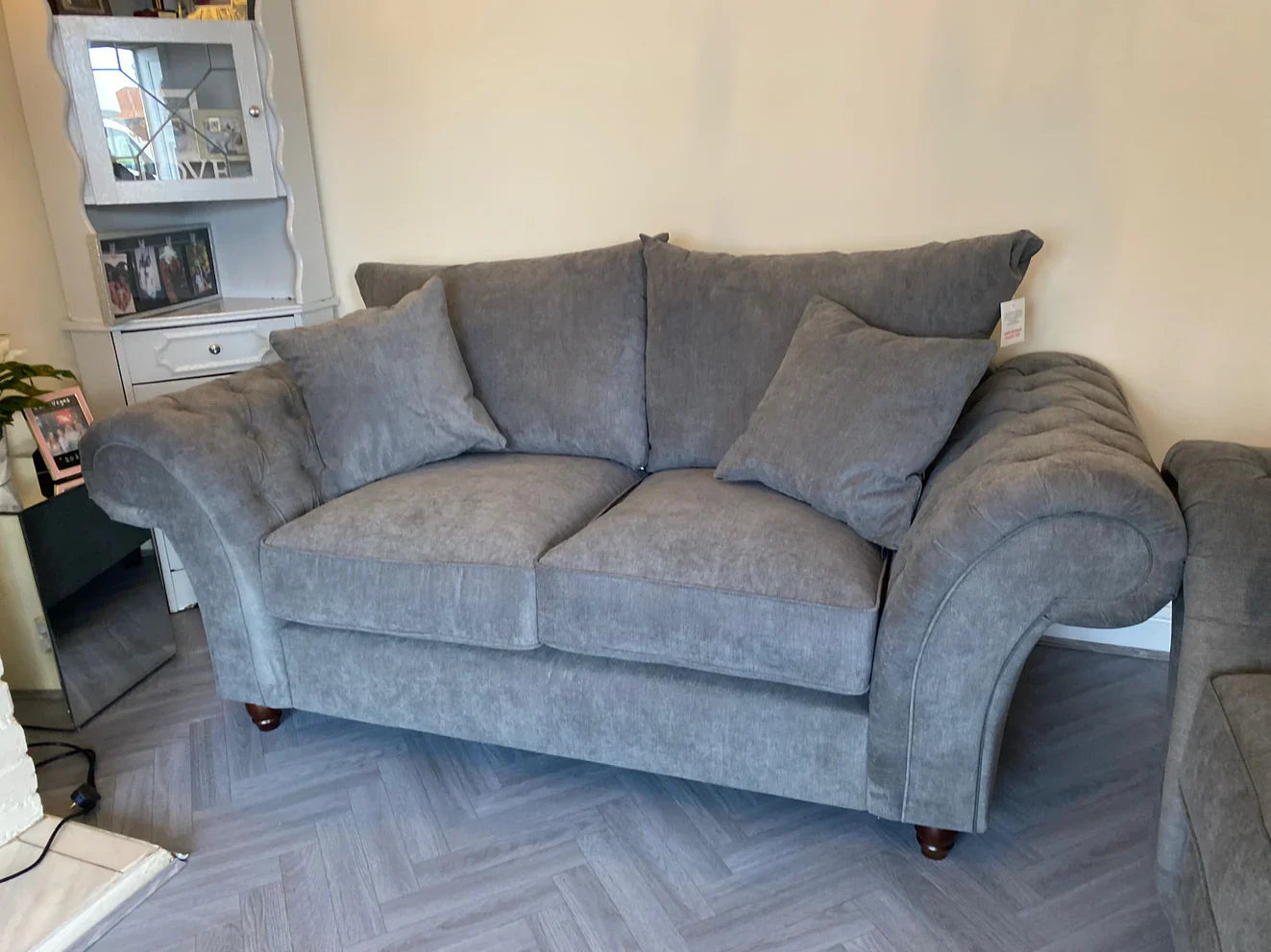 Cheshire 3 and 2 Seat Sofa Bundle Deal (Available in Linen Stone or Linen Slate)