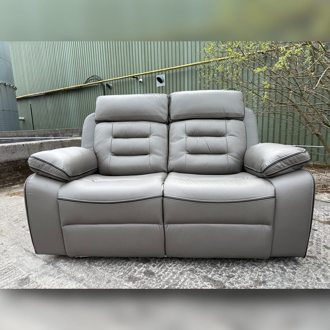 Hafsa Music Leather Electric Recliners 3+2 Seater Sofa (Black, Grey,Brown) Blutooth Speakers/LED LIGHTS/WIRELESS CHARGER
