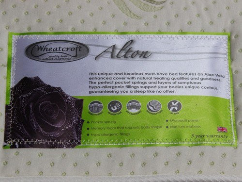 Alton 1500 Sprung with Memory topper Mattress