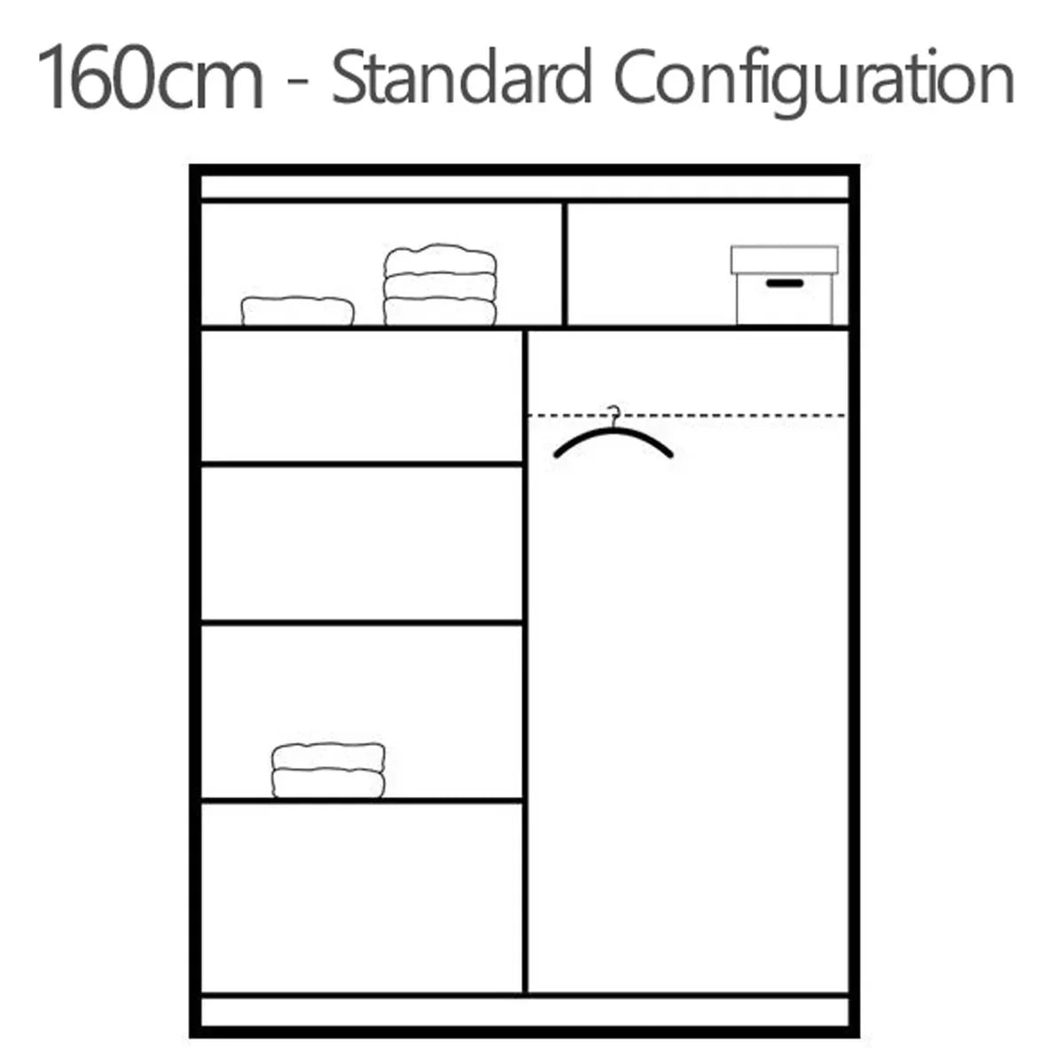 Delta wardrobe sliding one